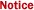 notice